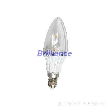 Mini Dimmbale LED Candle Lamp, E12, Cool White